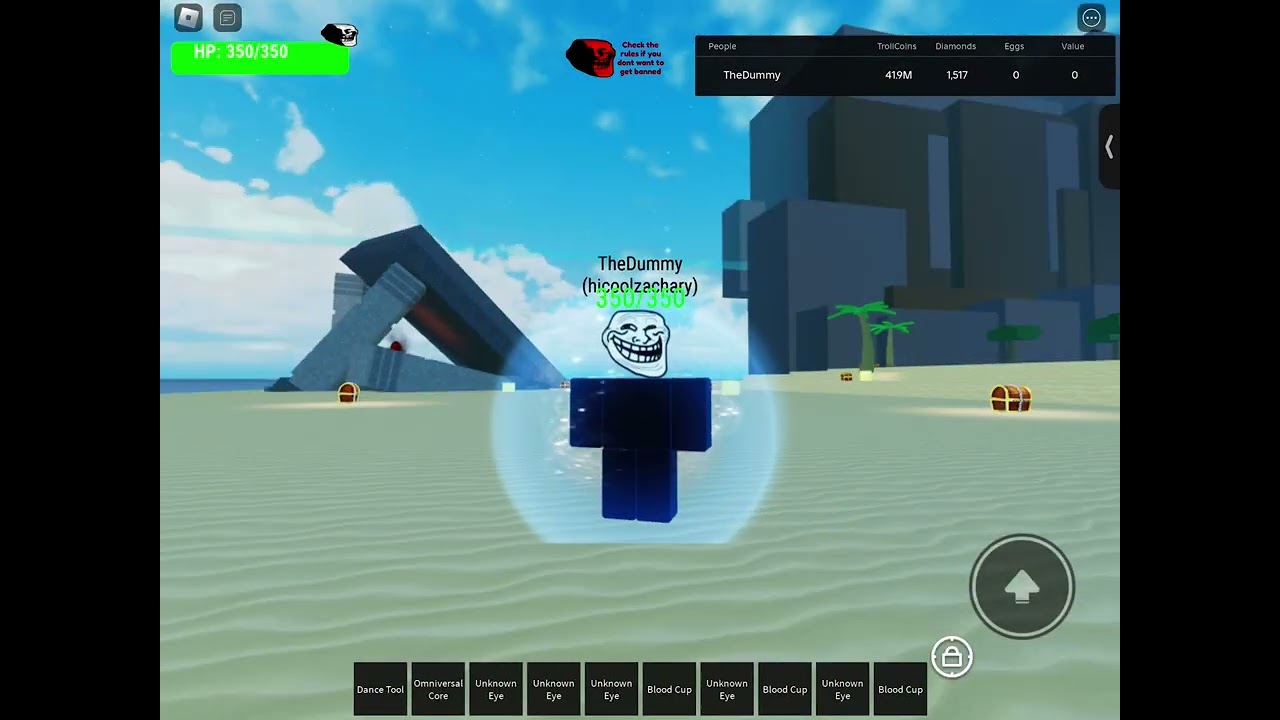 GETTING COSMIC LUCKY BLOCK IN UNFAMILIAR TROLLGE INCIDENT + COSMIC LUCKY CLOVER