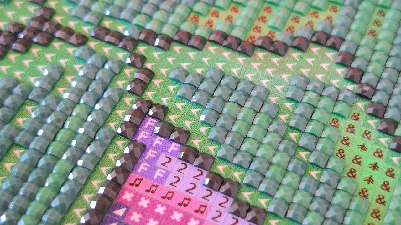 Mega Diamond Painting ASMR Compilation - Relaxing & Satisfying - No Talking - Real Speed - Oraloa