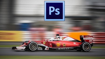 How to FAKE motion blur in Photoshop