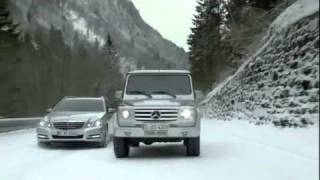 Шумахер и Хаккинен в рекламе Mercedes-Benz
