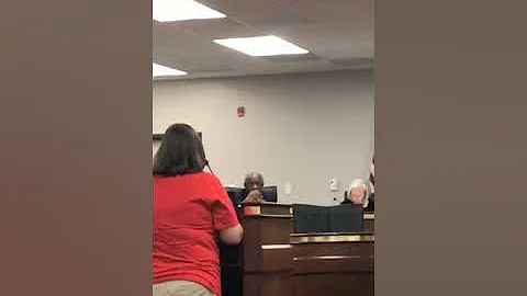 SC for Ed Area Rep Jennifer Stokes testifies at th...