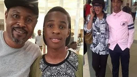 Saidi Balogun And Fathia Williams Celebrate Their son's Birthday Together In Style