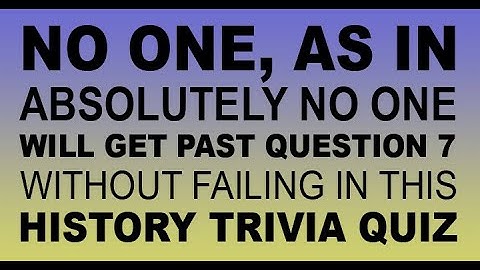 Test Your Knowledge: Challenging Trivia Quiz with Surprising Facts!