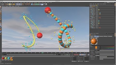 Vibrator Null Using Tracer to make Awesome Animation in CINEMA 4D R16 Tutorial