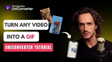 How to Turn Any Video into a GIF in Seconds! | UniConverter Tutorial