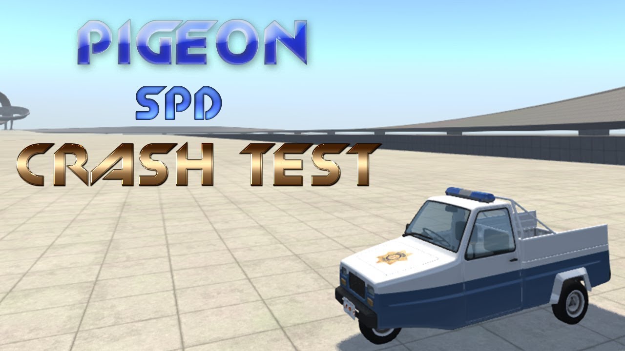 Crash Test - Ibishu Pigeon SPD\\ BeamNG.drive