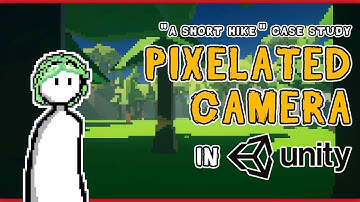Make a PIXELATED CAMERA in Unity (A Short Hike case study)