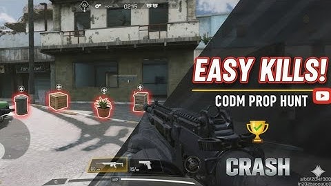 CODM PROP HUNT | CRASH MAP: EASY KILLS AT BASE CAMP!