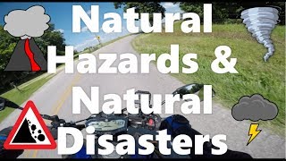 Natural Hazards vs Disasters: Science on 2 Wheels