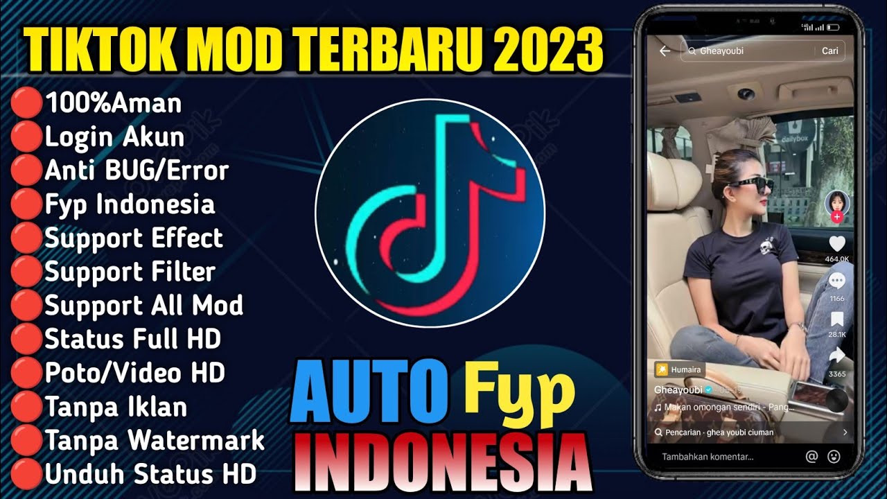 Tiktok mod terbaru 2023 download apk tiktok mod terbaru 2023 fyp