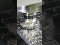 No hoses but still holding tight 😲 Machining a thin plate with a vacuum clamp 📥💨#shorts #cnc