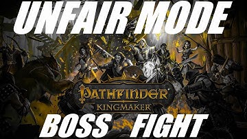 Pathfinder: Kingmaker [2019] - 3 Thylacine after tutorial map - UNFAIR difficulty