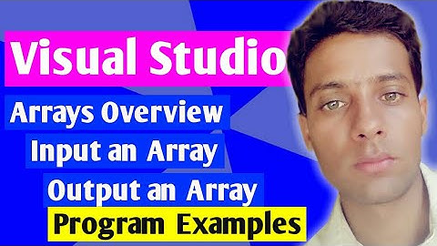 Arrays in Visual Basic (Programming Example)
