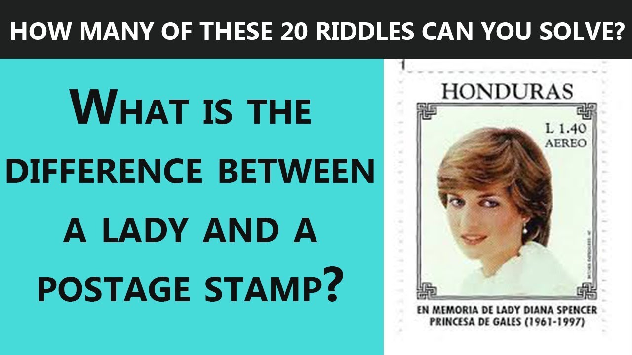 How Many of These 20 Riddles Can You Solve? [21 to 40] - YouTube