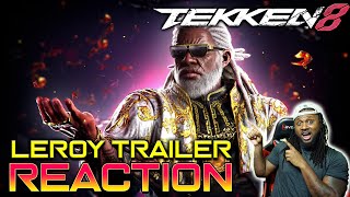 Lou Reacts: Leroy Smith Gameplay Trailer! (Tekken 8)