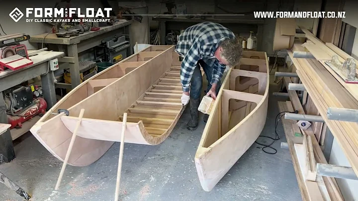 DIY Catamaran boat building Timelapse - Form and Float