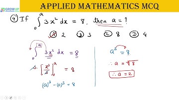Definite Integral ( Applied Mathematics M2 MCQ ) MSBTE second semester all branches