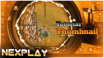 how to make pubg thumbnail in android || glowing circle effect || NeXpLaY ||