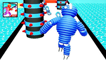 Rope-Man Run gameplay android, ios levels 9-10 | Gameplay A&I