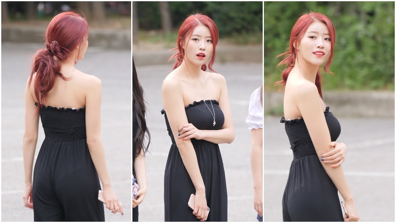 190628 러블리즈 Lovelyz 이미주 Mijoo 뮤직뱅크 상반기결산 출근길 4K 직캠 by Spinel