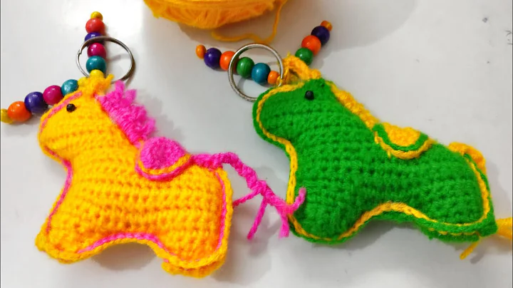 Easy Crochet Horse Keychain Tutorial