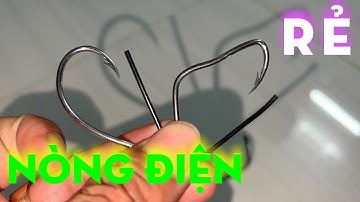 🔴 Lưỡi câu giá rẻ, 0913260614 zalo, Lưỡi câu cá lóc, cá quả, anh bảy thép