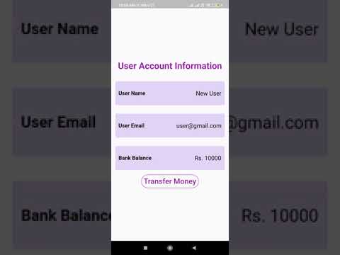Task 2 Basic Banking App Sparks Foundation