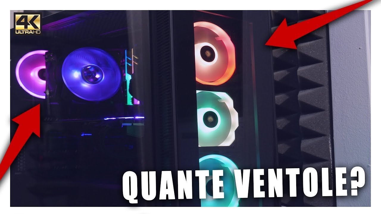 Quante VENTOLE SERVONO in un PC? - YouTube
