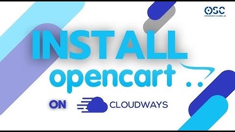 Install Opencart or any PHP App on CloudWays for Beginners