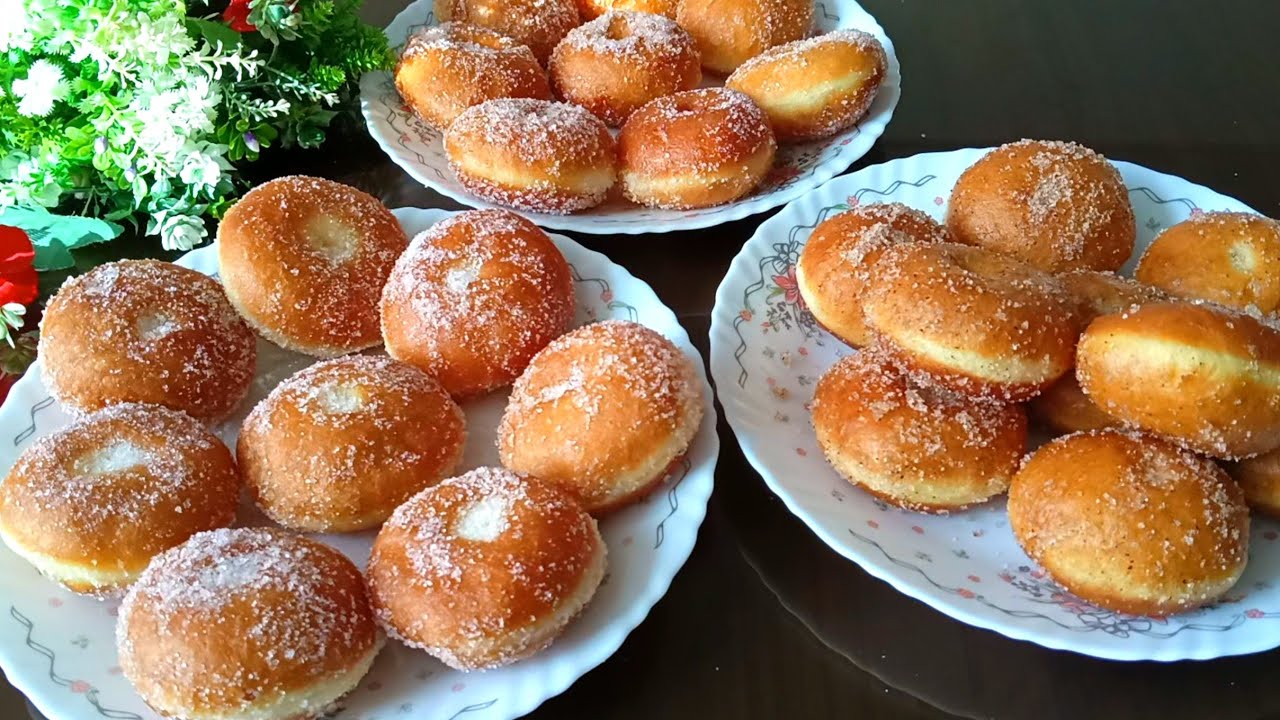 مش مسؤوله لوطلبوها كل يوم❗أصلها دي قطع كيك مش معجنات❗بدون فرن وبسرعه الصاروخ هتعملي دونتس من الاخر 