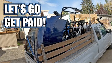 Dumpster Diving Street Scrapping - Let
