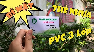 In Thẻ Nhựa PVC 3 Lớp - In Hồng Đăng ( Phần 1)