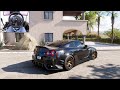 Nissan gtr nismo 1000hp build  forza horizon 5  thrustmaster t300rs