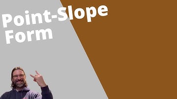Point Slope Form: A Basic Guide