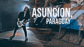 Show in Asuncion, Paraguay — Megadeth #crushtheworldtour