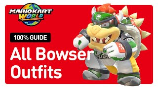 Mario Kart World - Unlock all Bowser Outfits/Skins/Costumes | 100% Complete Guide | All locations screenshot 4