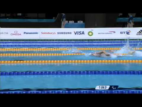 Swimming - Women's 100m Freestyle - S11 Heat 3 - London 2012 Paralympic Games