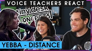 Voice Teachers React to Yebba  Distance (NPR Tiny Desk Concerts)