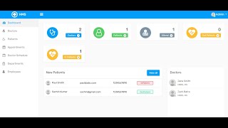 Hospital Management System project in PHP & MySQL with Source Code || PHP Project with Source Code