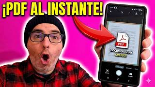 ¡SIN IMPRESORAS! 📄 ESCANEA Documentos con el Celular GRATIS (PDF rápido) screenshot 5