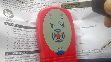 Sealey Key Fob Tester VS921