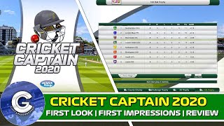 BRAND NEW CRICKET GAME | Cricket Captain 2020 (PC/Mac) | First Look & Review of Cricket Captain 2020 screenshot 3