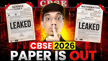 CLASS 10 BOARD 100% CBSE PAPER IS OUT 2026 🔥 !