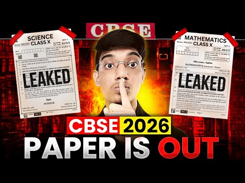 CLASS 10 BOARD 100 CBSE PAPER LEAKED 2026