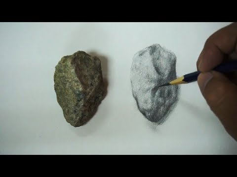 Video: Cara Menggambar Batu