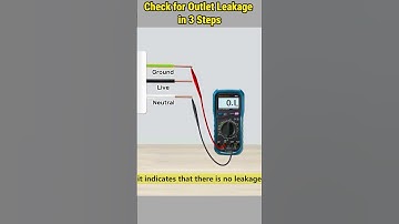 How to Test a Wall Outlet with a Multimeter#howto #outlet #troubleshooting #leakage #electricity