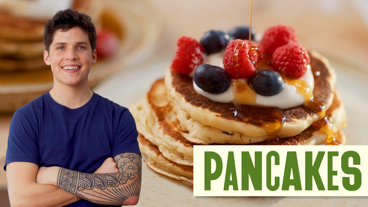 How To Make Perfect Fluffy Pancakes | Max La Manna