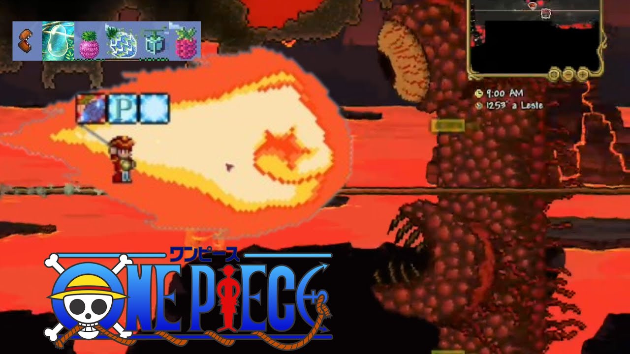 We played a Terraria One Piece Mod and it was Amazing (One Piece Terraria  Mod) 