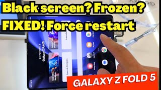 Galaxy Z Fold 5: Force Restart Frozen / Unresponsive Screen by Pania T. 979 views 8 months ago 1 minute, 21 seconds