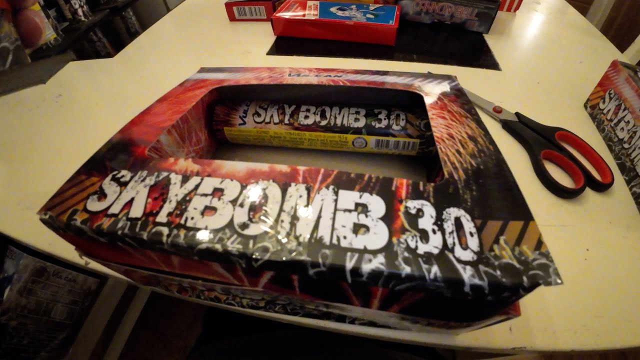 Mer fyrverkerier från Vulcan